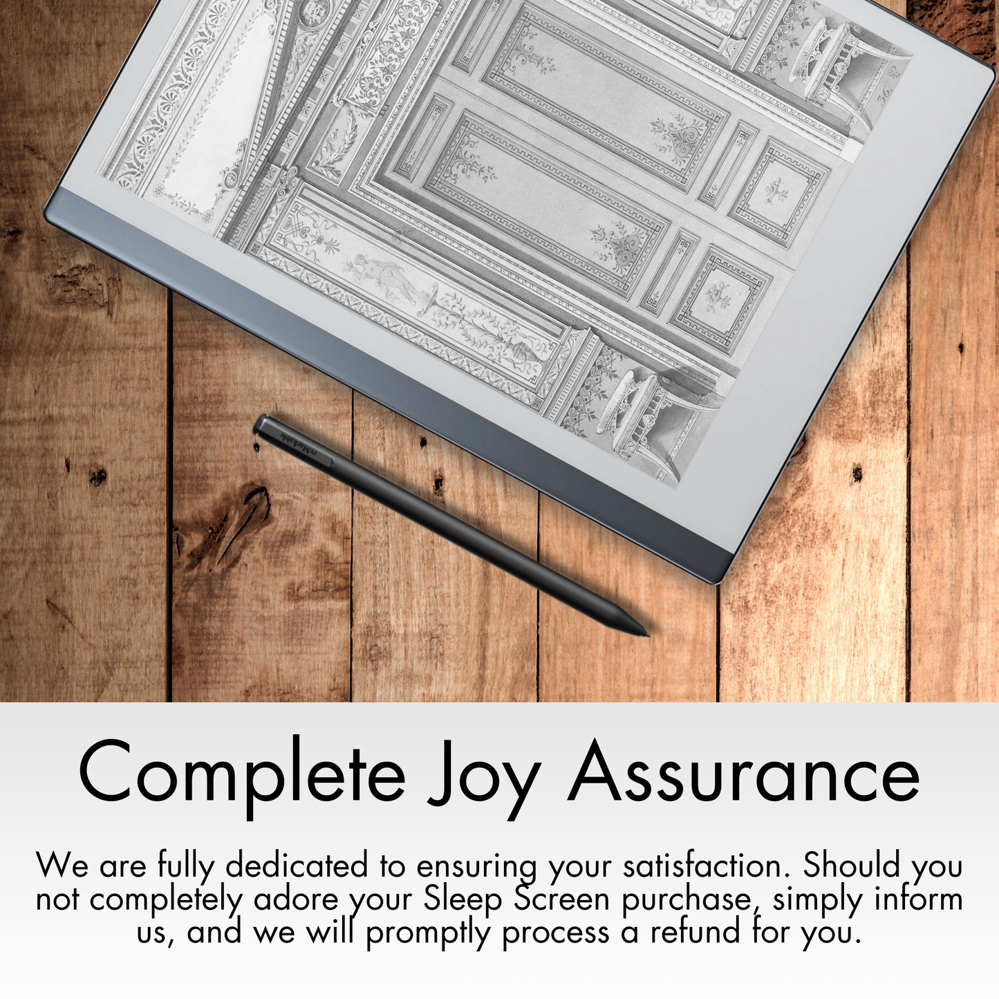 We are fully dedicated to ensuring your satisfaction. Should you not completely adore your purchase, simply inform us, and we will promptly process a refund for you.