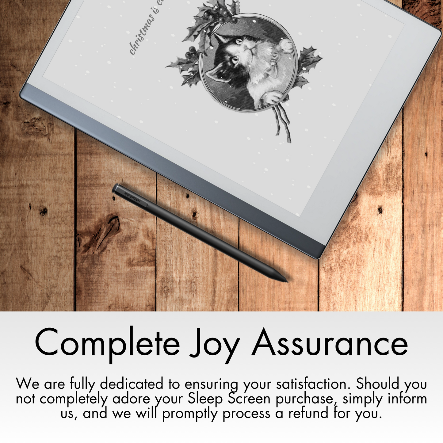 We are fully dedicated to ensuring your satisfaction. Should you not completely adore your purchase, simply inform us, and we will promptly process a refund for you.