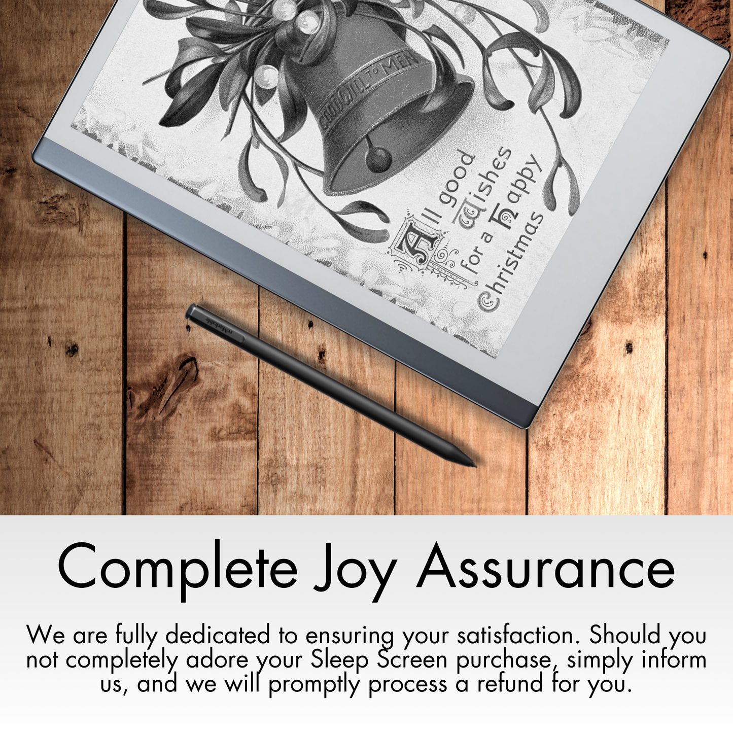 We are fully dedicated to ensuring your satisfaction. Should you not completely adore your purchase, simply inform us, and we will promptly process a refund for you.