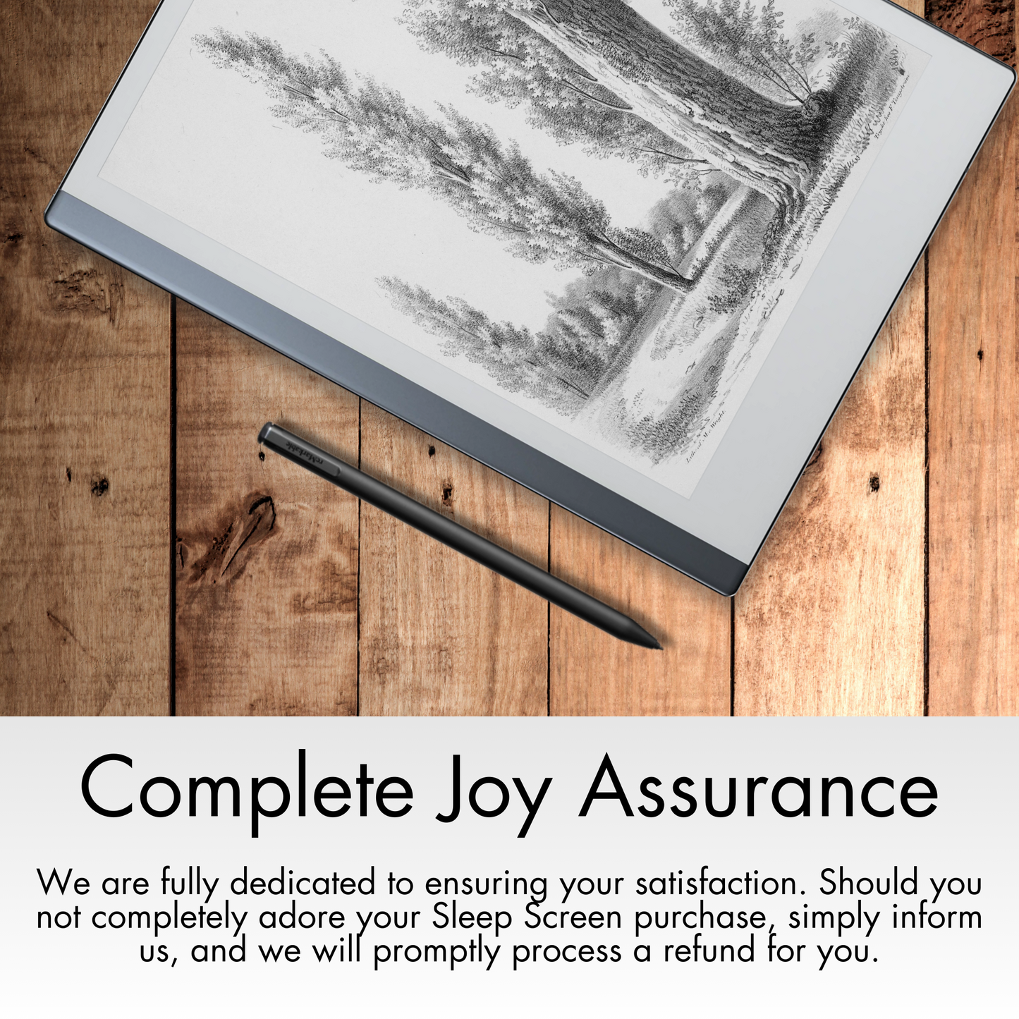 Remarkable 2 Sleep Screen & Notebook Cover Artwork - Unique Handmade Tree Artistry