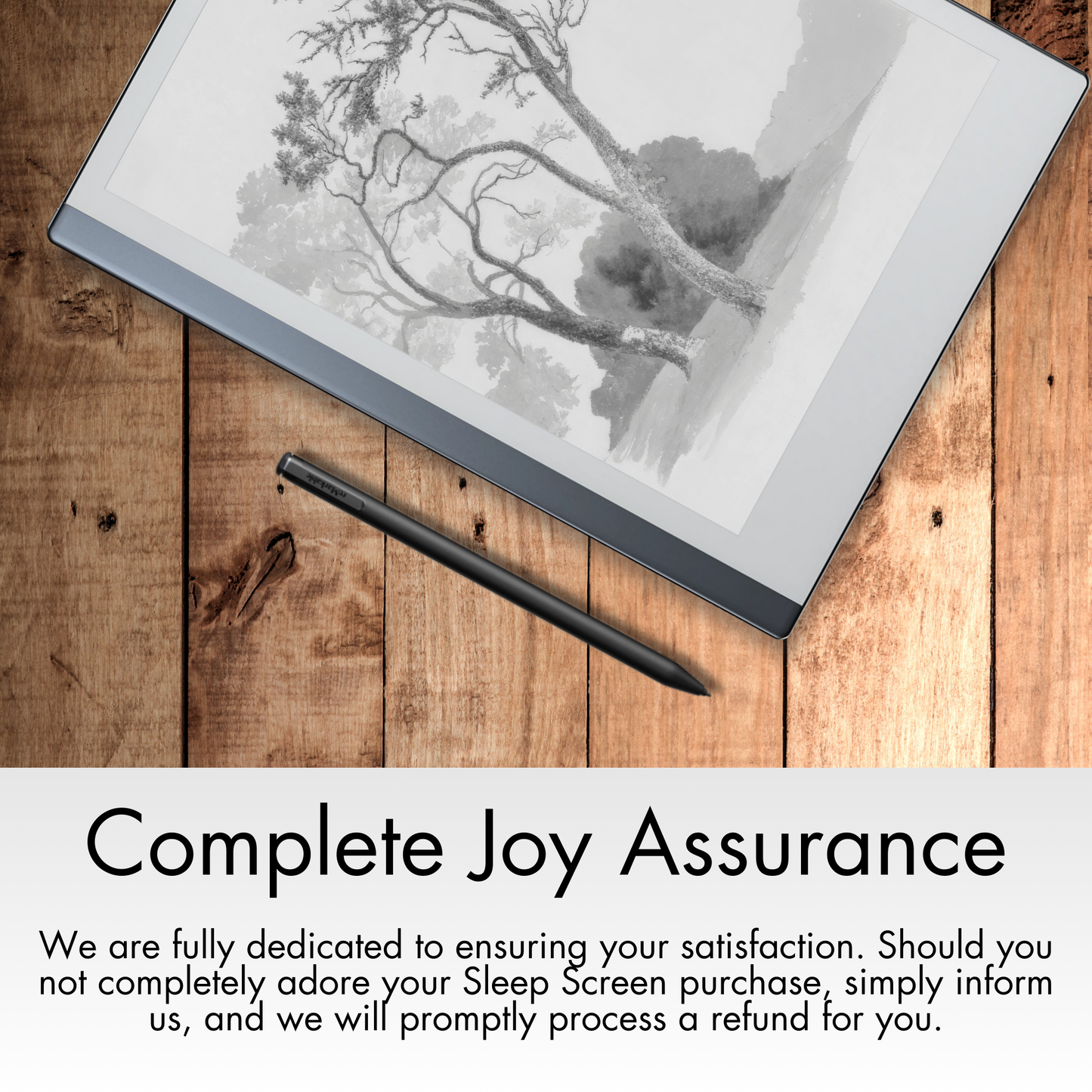 Remarkable 2 Sleep Screen & Notebook Cover Artwork - Orchard Trees