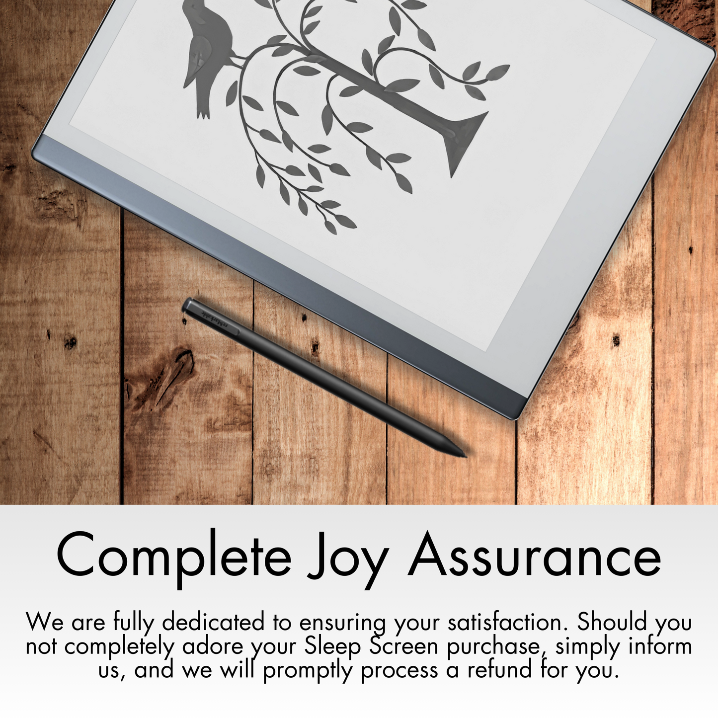 Remarkable 2 Sleep Screen & Notebook Cover Artwork - Maine Wall Stencils