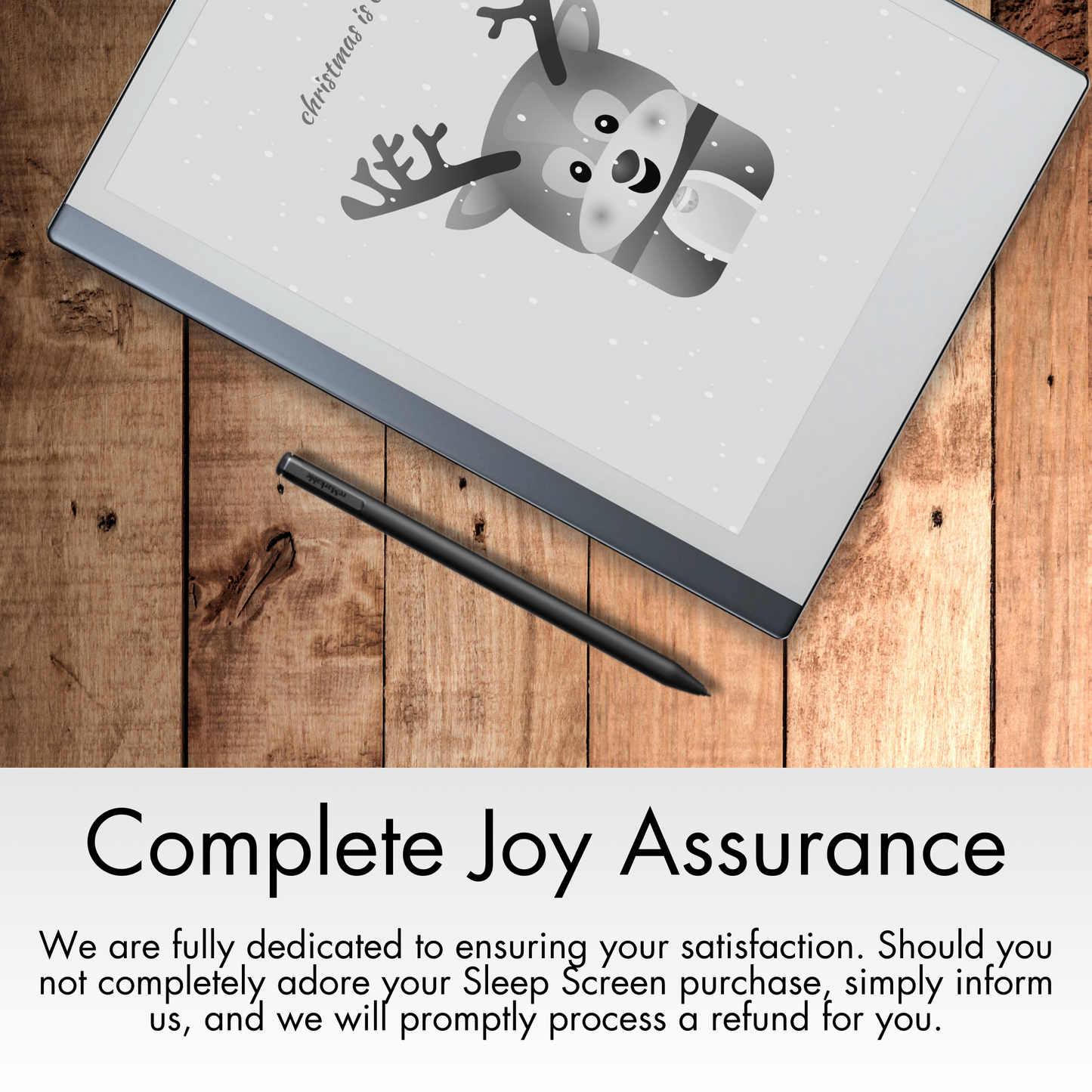We are fully dedicated to ensuring your satisfaction. Should you not completely adore your purchase, simply inform us, and we will promptly process a refund for you.