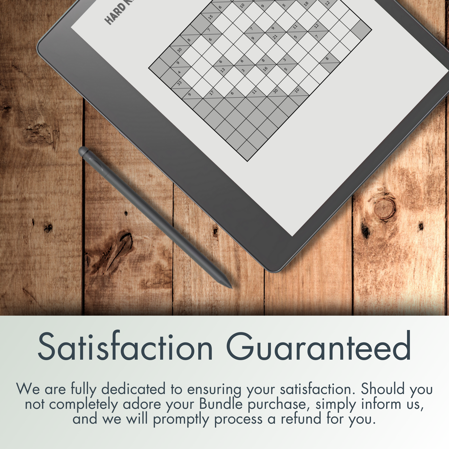 We are fully dedicated to ensuring your satisfaction. Should you not completely adore your purchase, simply inform us, and we will promptly process a refund for you.