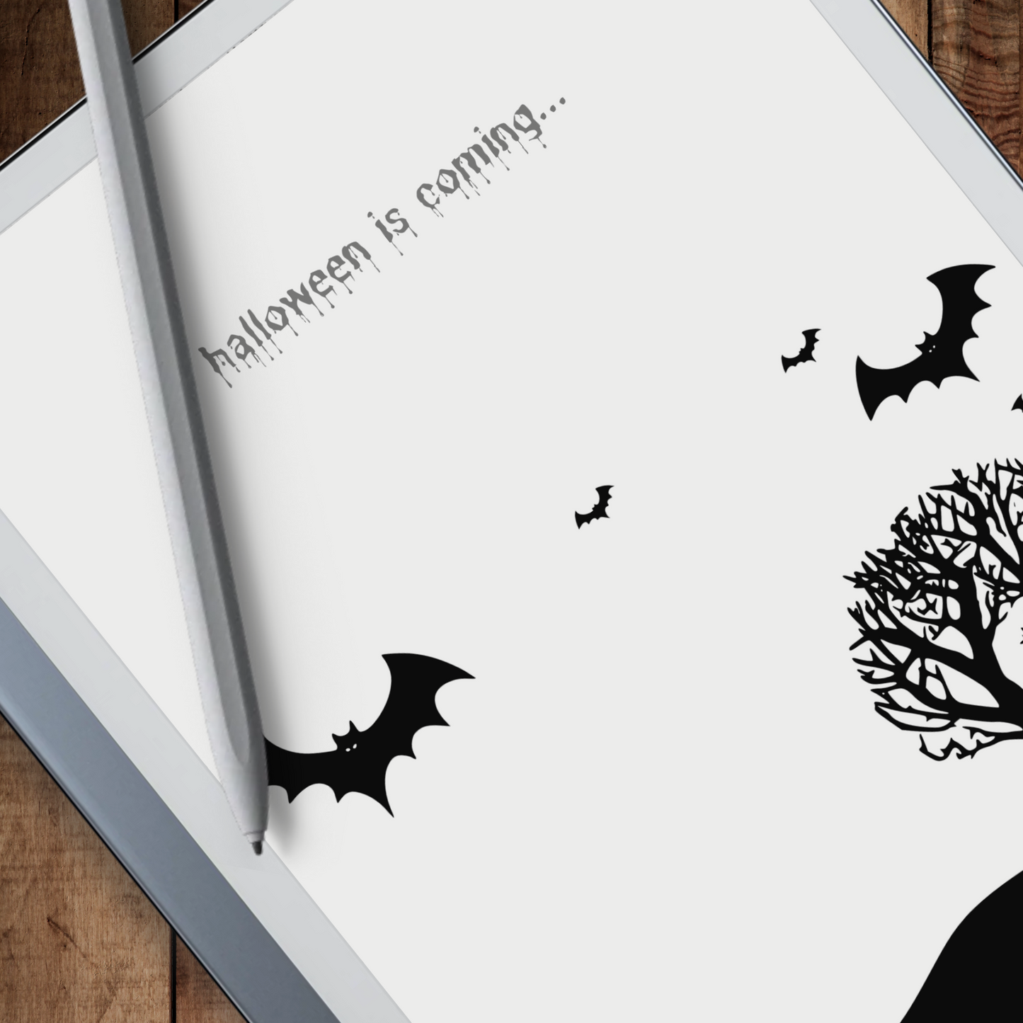 Remarkable 2 Halloween Chilling Sleep Screen & Notebook Cover