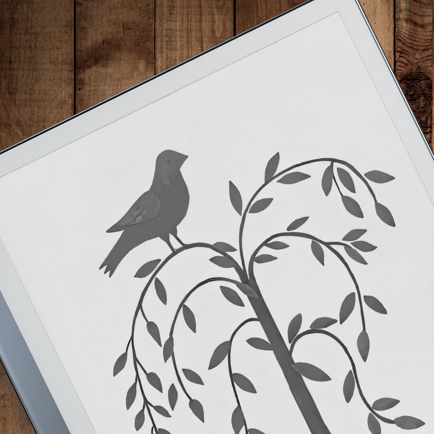 Remarkable 2 Sleep Screen & Notebook Cover Artwork - Maine Wall Stencils