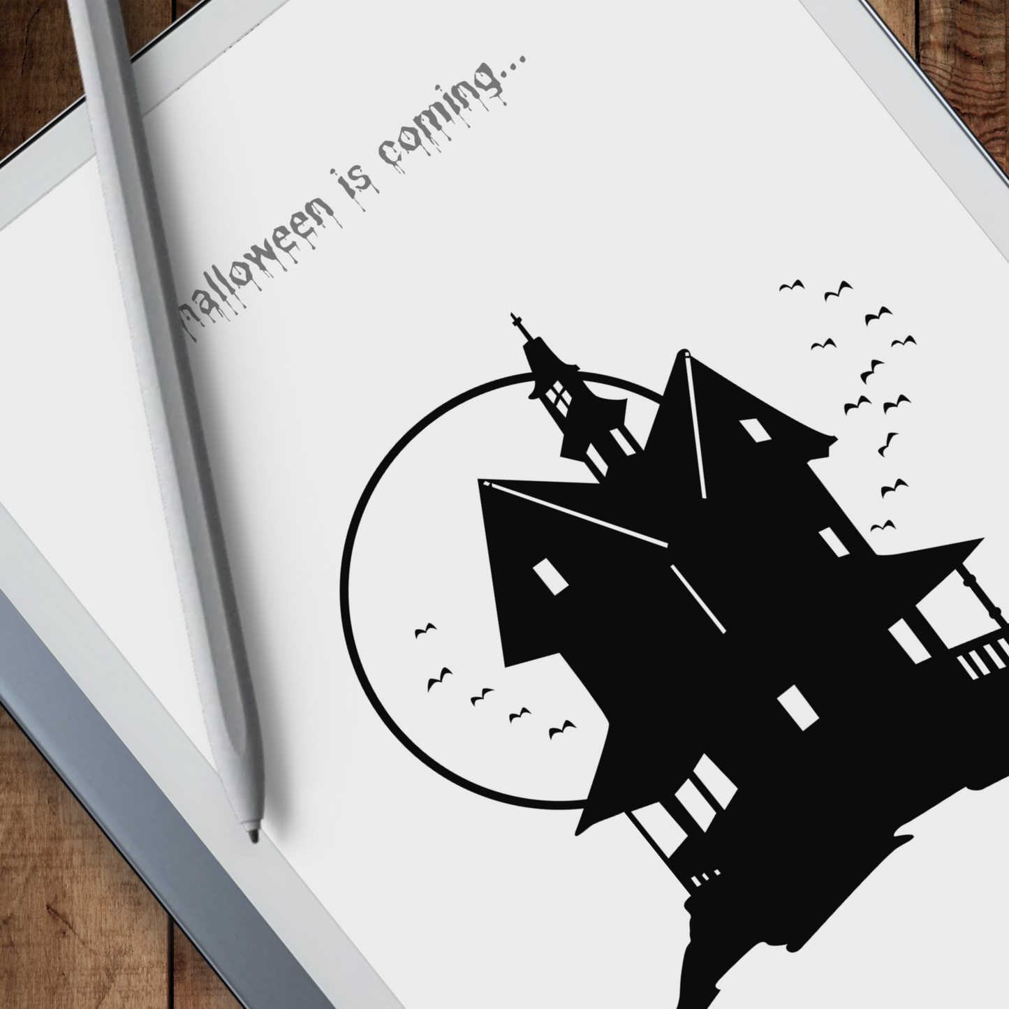 Remarkable 2 Halloween Ghostly Sleep Screen & Notebook Cover