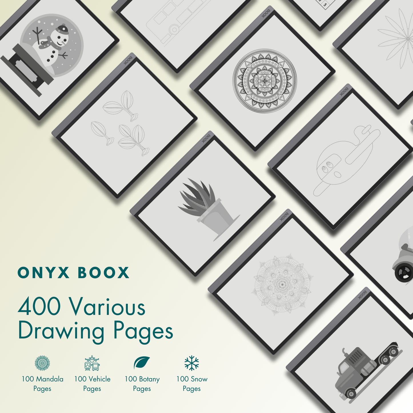Onyx Boox Tracing Pages.
