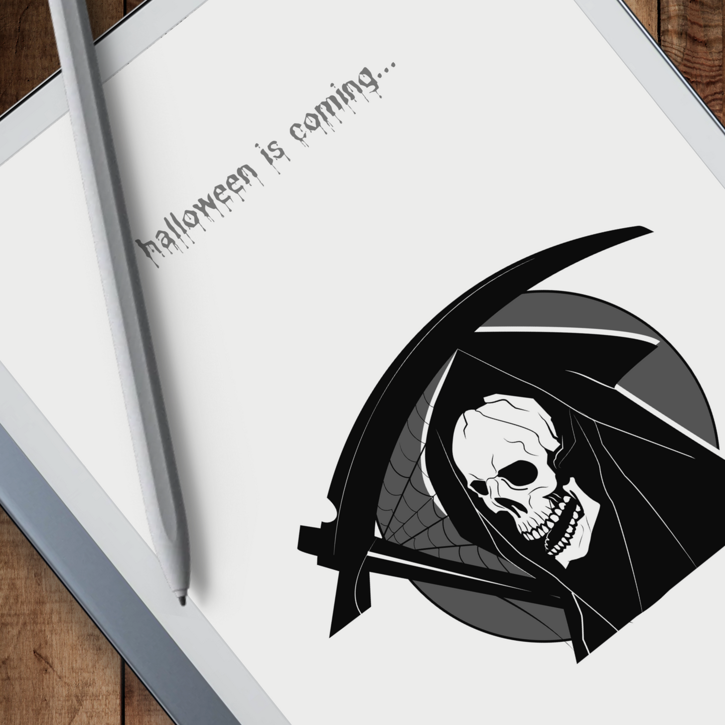 Remarkable 2 Halloween Haunted Sleep Screen & Notebook Cover