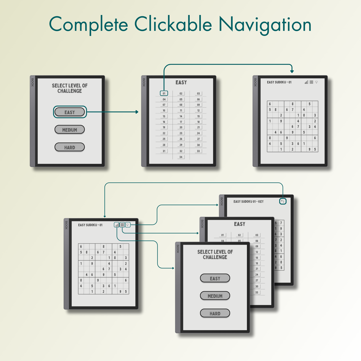 Onyx Boox Sudoku Puzzles with full reference links.