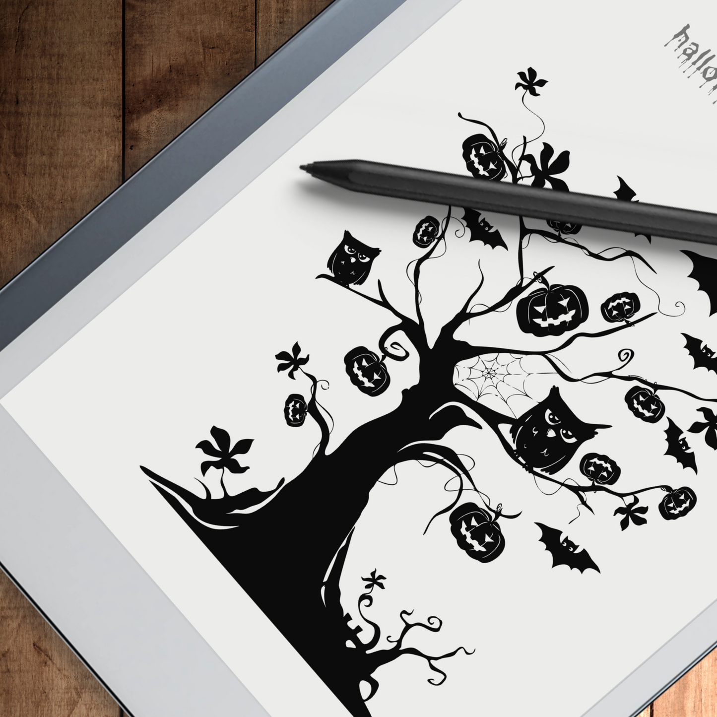 Remarkable 2 Halloween Spellbound Sleep Screen & Notebook Cover