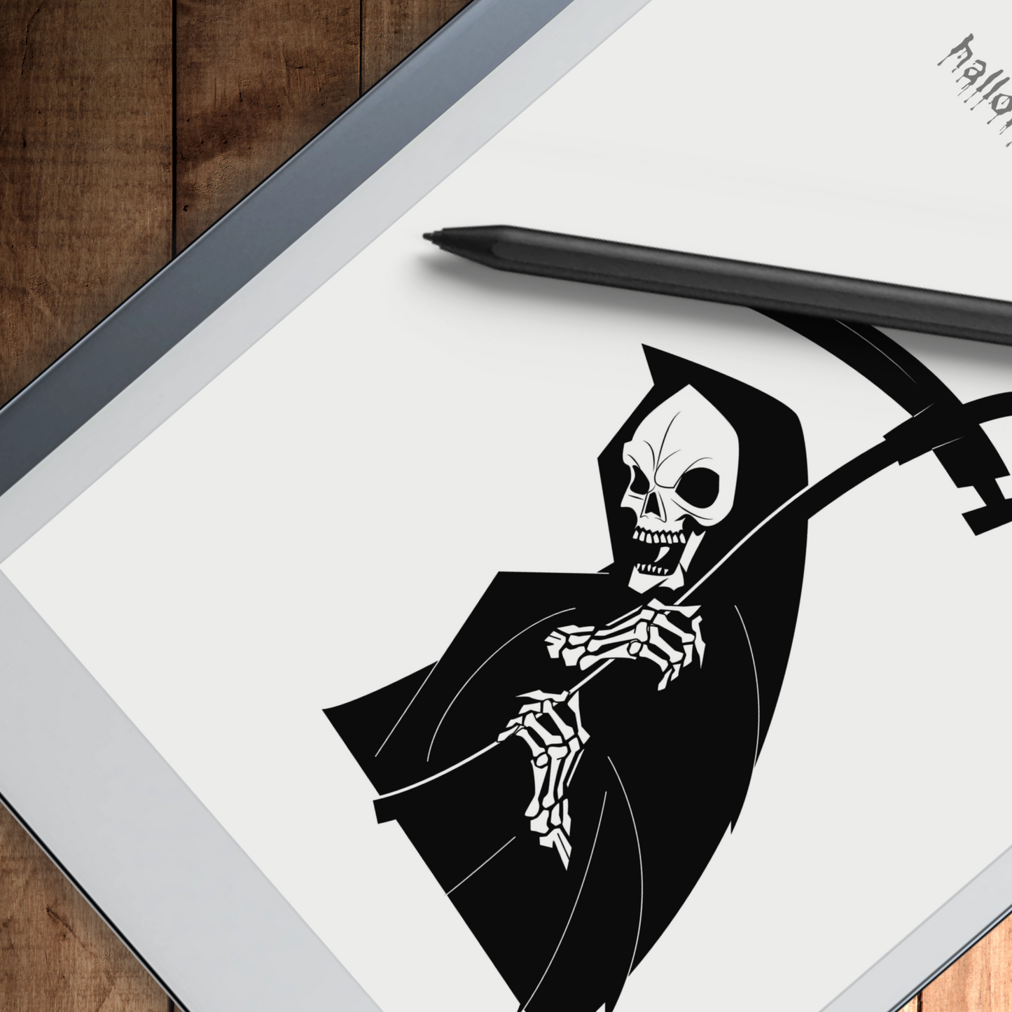 Remarkable 2 Halloween Ghoulish Sleep Screen & Notebook Cover