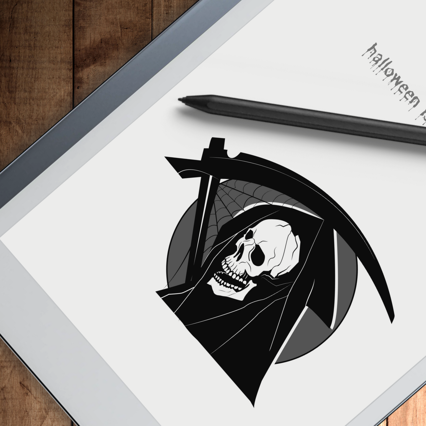 Remarkable 2 Halloween Haunted Sleep Screen & Notebook Cover