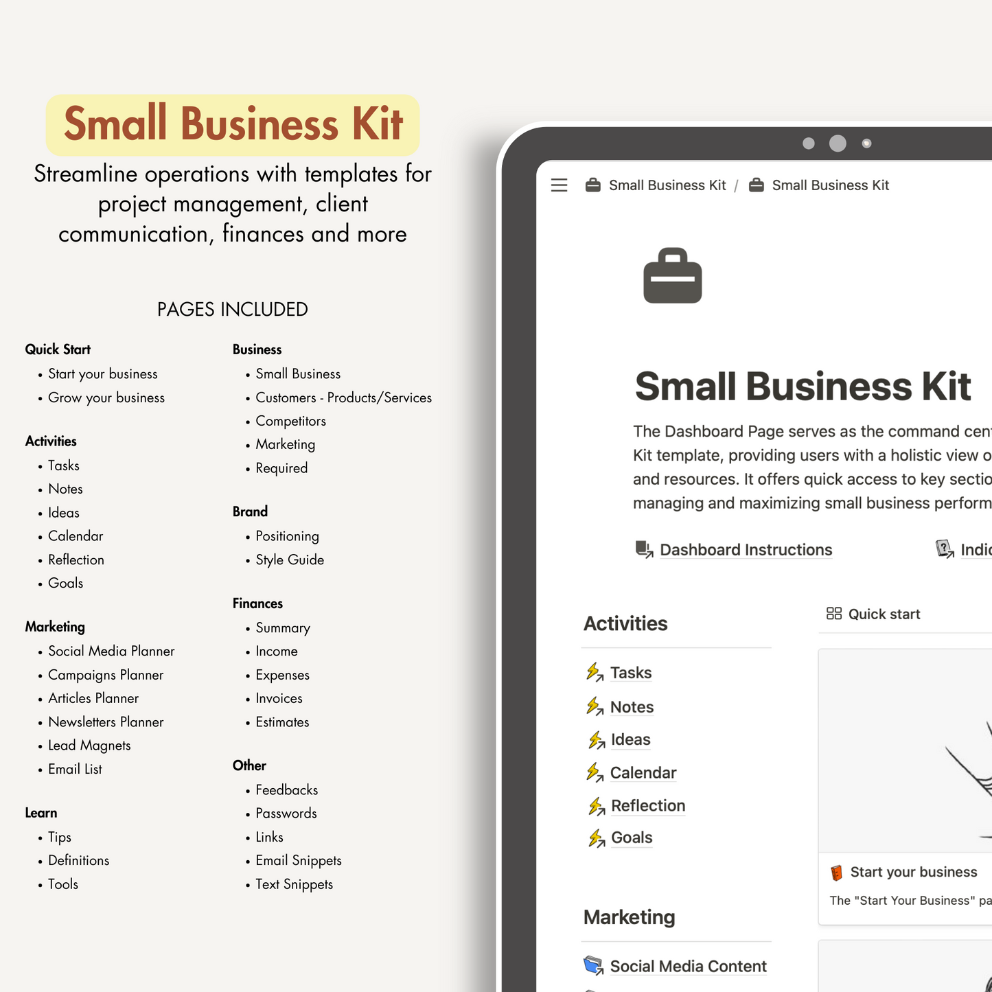 Notion Template Ultimate Bundle, Notion Planner.