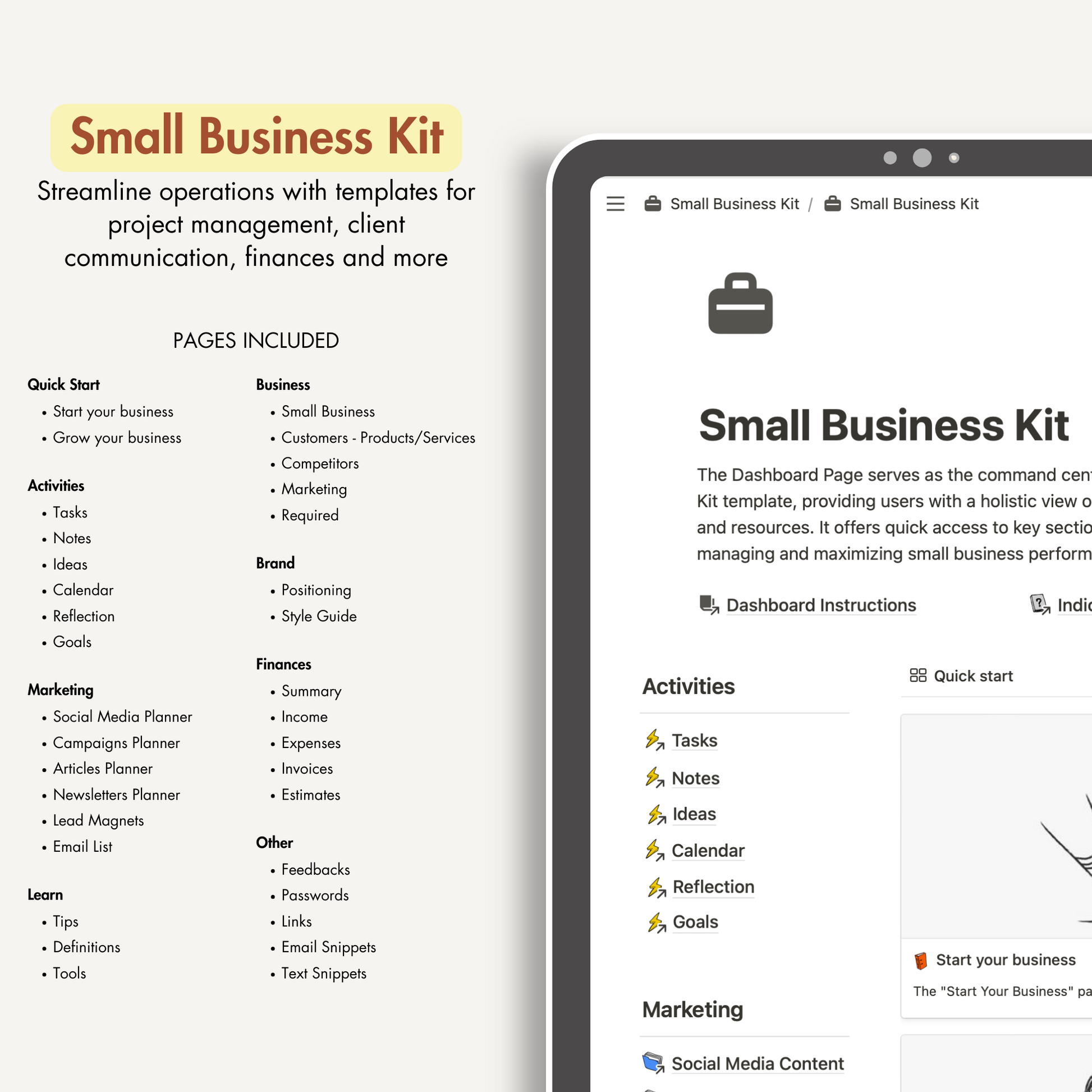 Notion Template Ultimate Bundle, Notion Planner.