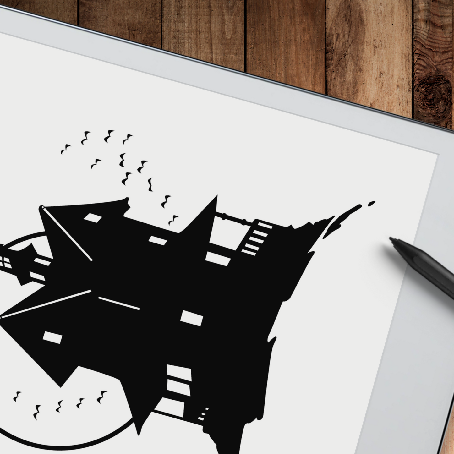 Remarkable 2 Halloween Ghostly Sleep Screen & Notebook Cover