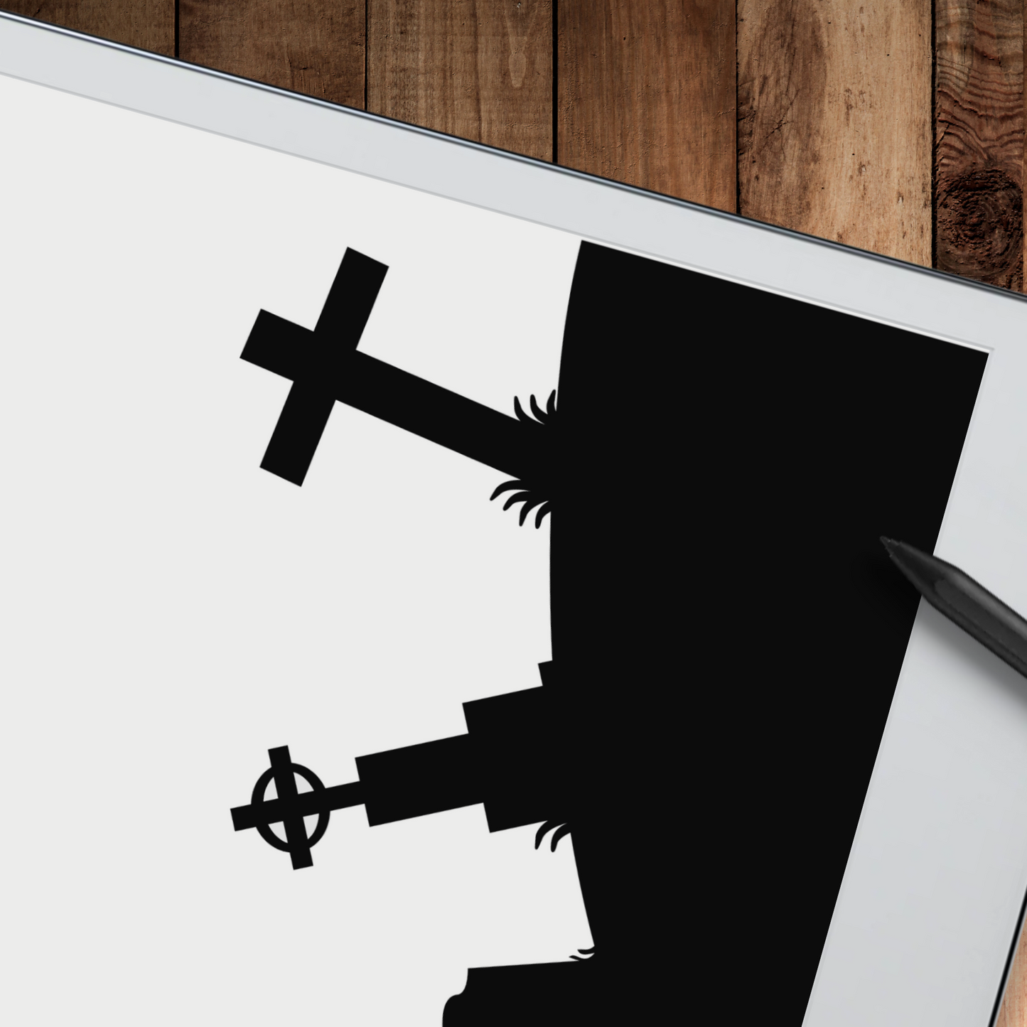 Remarkable 2 Halloween Nightmarish Sleep Screen & Notebook Cover
