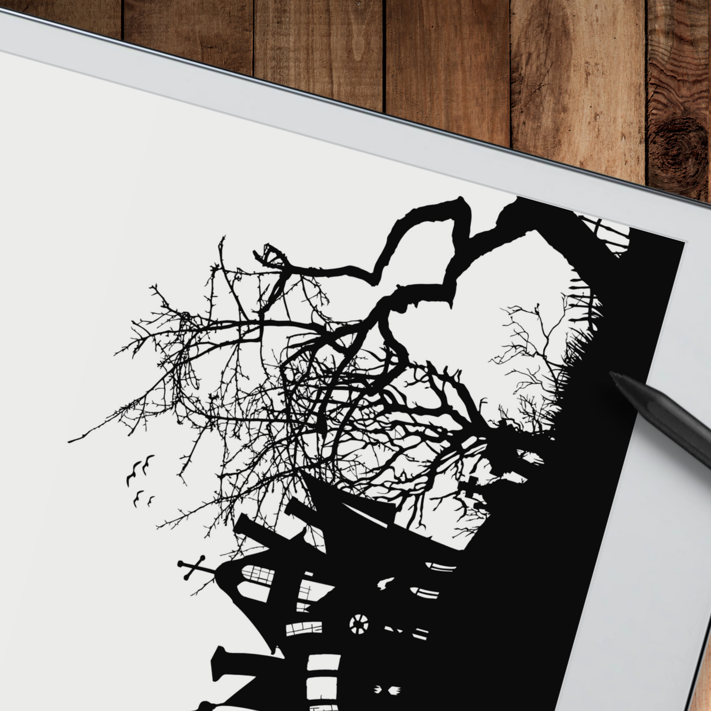 Remarkable 2 Halloween Ghastly Sleep Screen & Notebook Cover