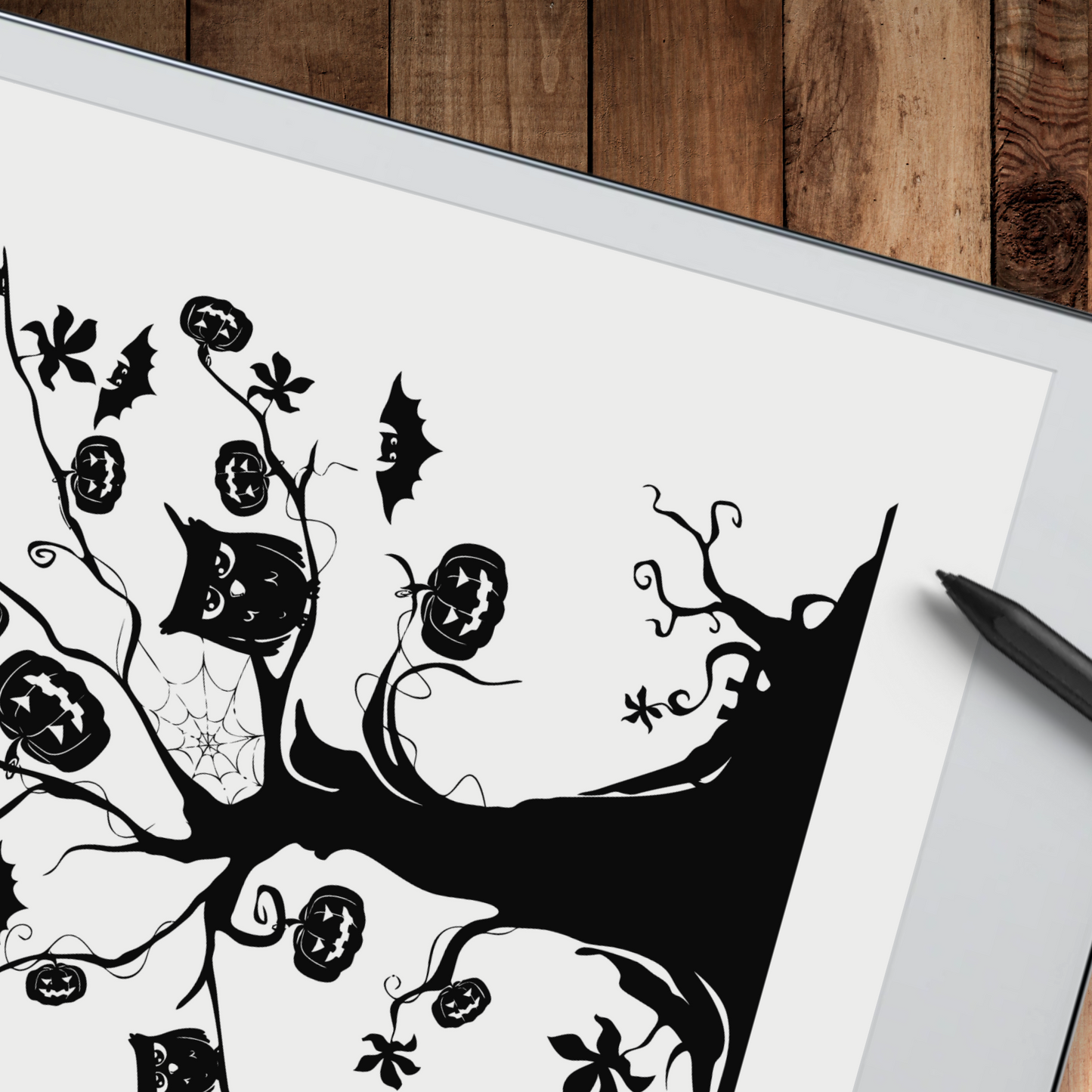 Remarkable 2 Halloween Spellbound Sleep Screen & Notebook Cover