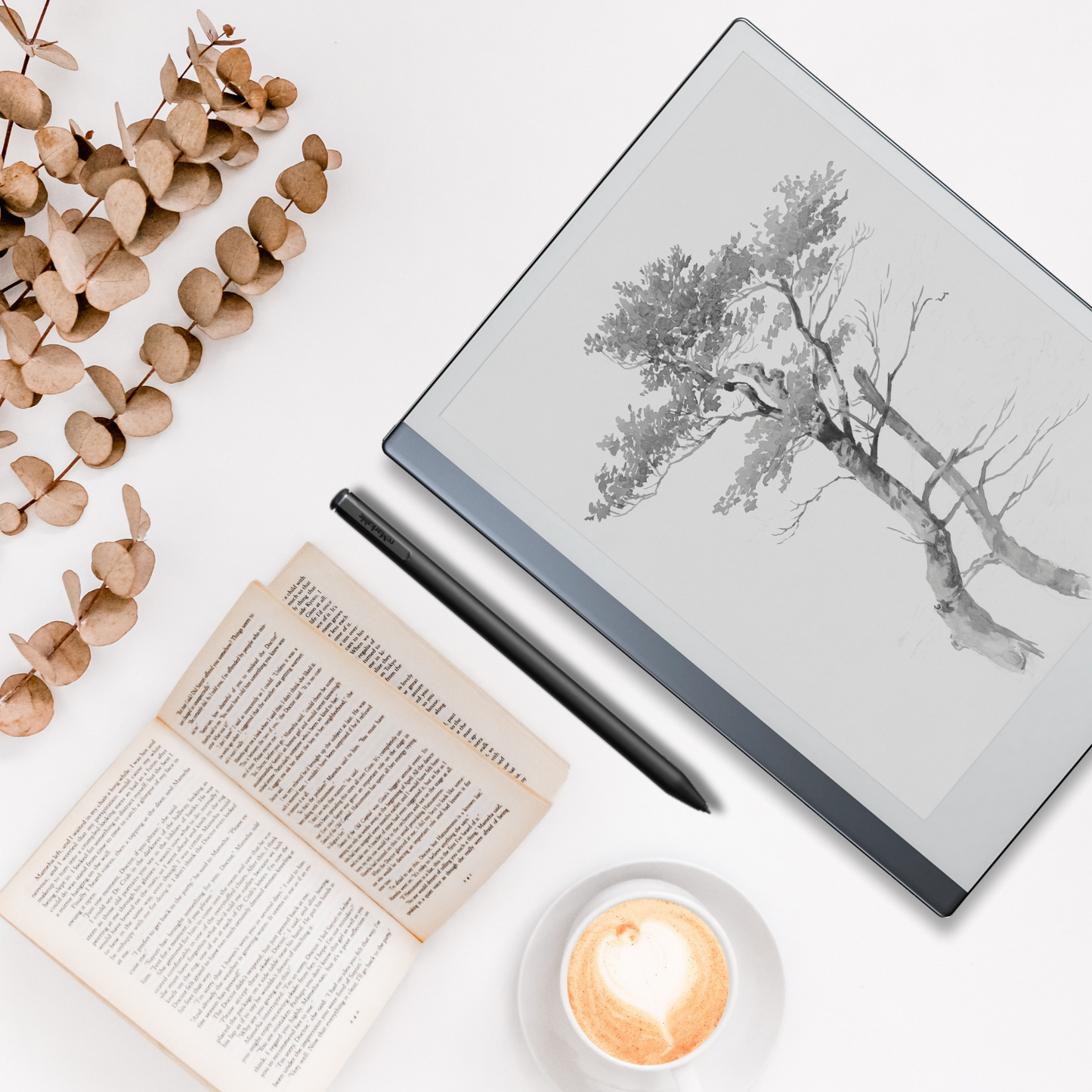 Remarkable 2 Sleep Screen & Notebook Cover Artwork - Deciduous Tree