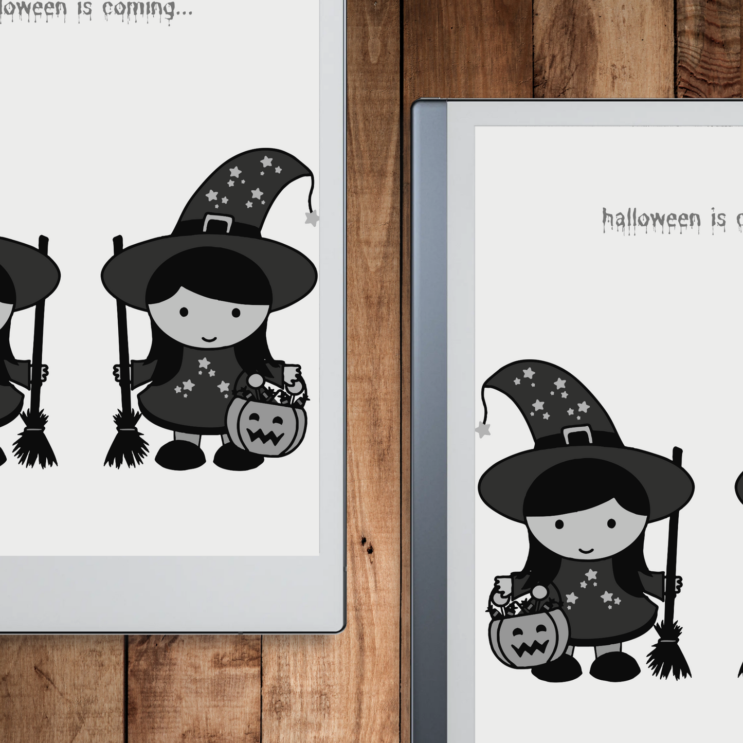 Remarkable 2 Halloween Candelabra Sleep Screen & Notebook Cover