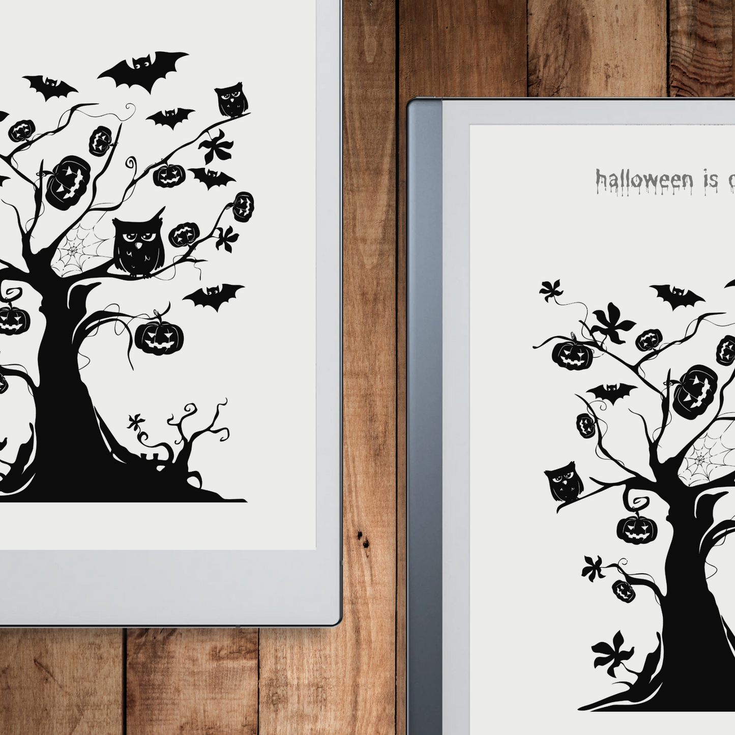 Remarkable 2 Halloween Spellbound Sleep Screen & Notebook Cover
