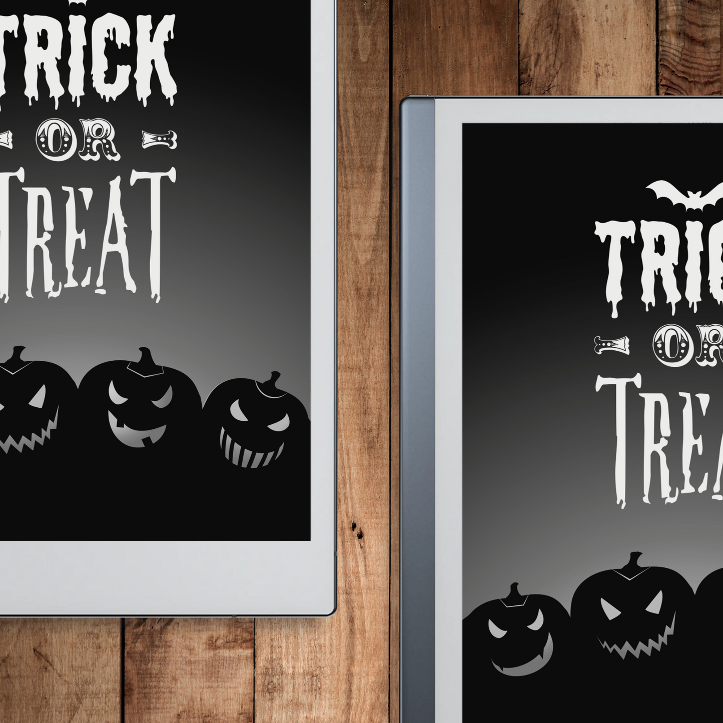 Remarkable 2 Halloween Frightening Sleep Screen & Notebook Cover