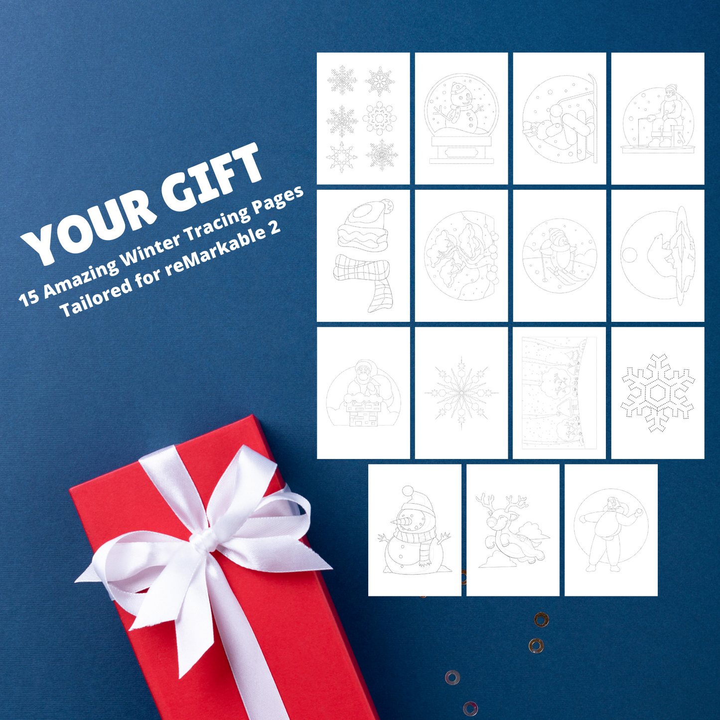 Remarkable 2 Tracing Pages as Gift.