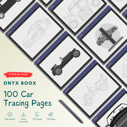 Onyx Boox Car Tracing Pages
