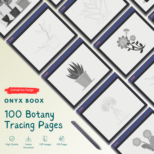 Onyx Boox Botany Tracing Pages