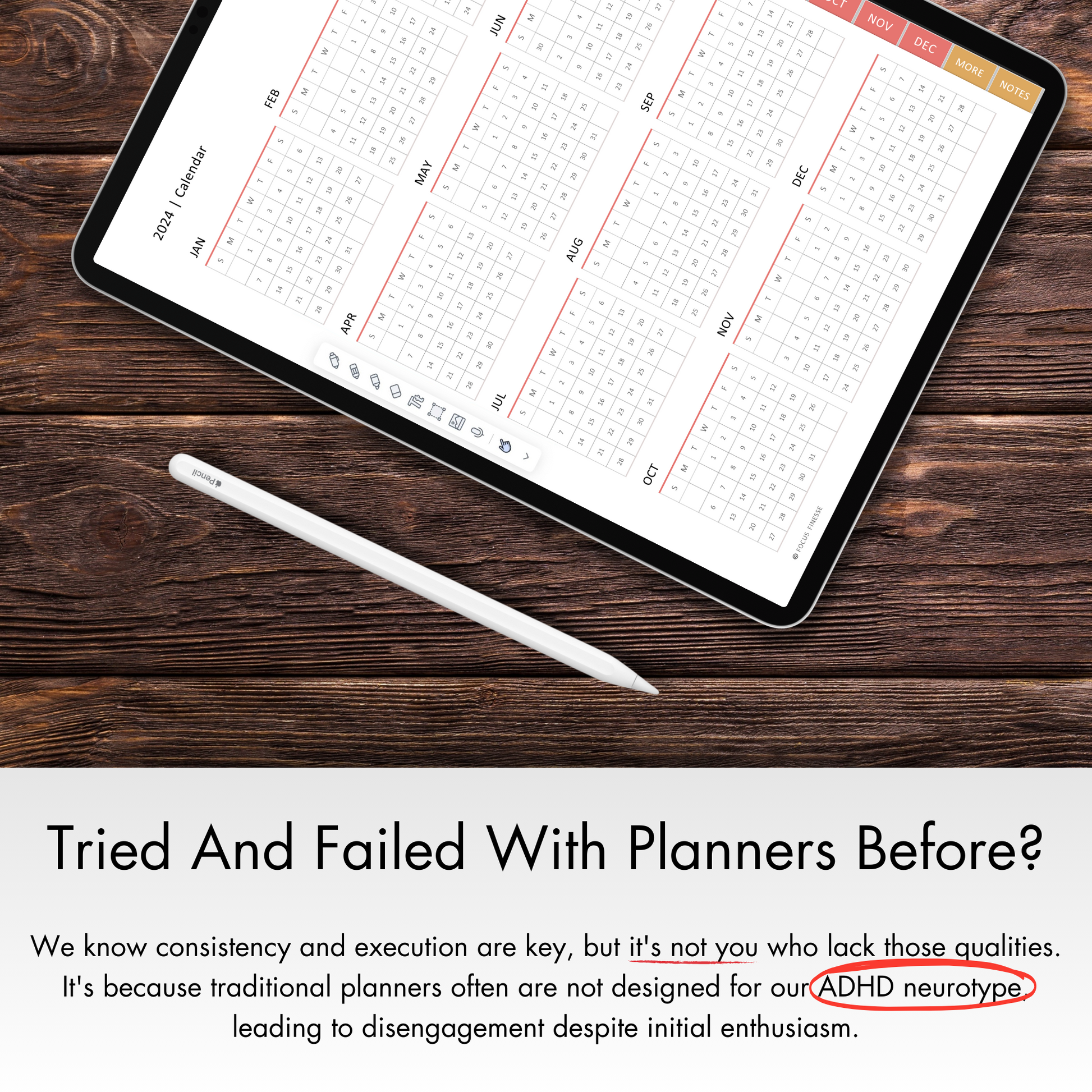 Digital Planner for iPad.