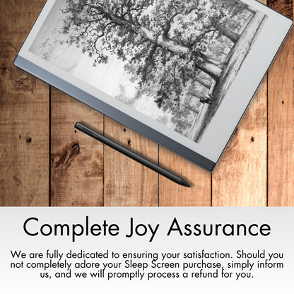 Remarkable 2 Sleep Screen & Notebook Cover Artwork - Imaginative Handcrafted Tree Depictions