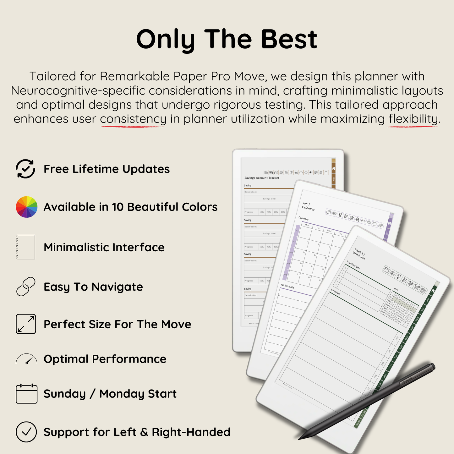 reMarkable Paper Pro Move planner template
reMarkable planner template
reMarkable Paper Pro planner
reMarkable Paper Pro Move templates
reMarkable digital planner
reMarkable planner PDF
reMarkable hyperlinked planner
reMarkable interactive planner
reMarkable undated planner
reMarkable daily planner
reMarkable weekly planner
reMarkable monthly planner
reMarkable yearly planner
reMarkable academic planner
reMarkable student planner
reMarkable productivity planner
reMarkable minimal planner