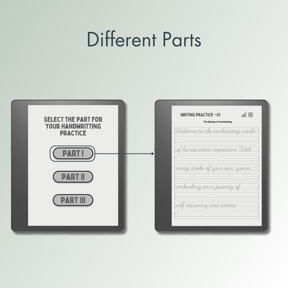 Kindle Scribe Handwriting Templates.