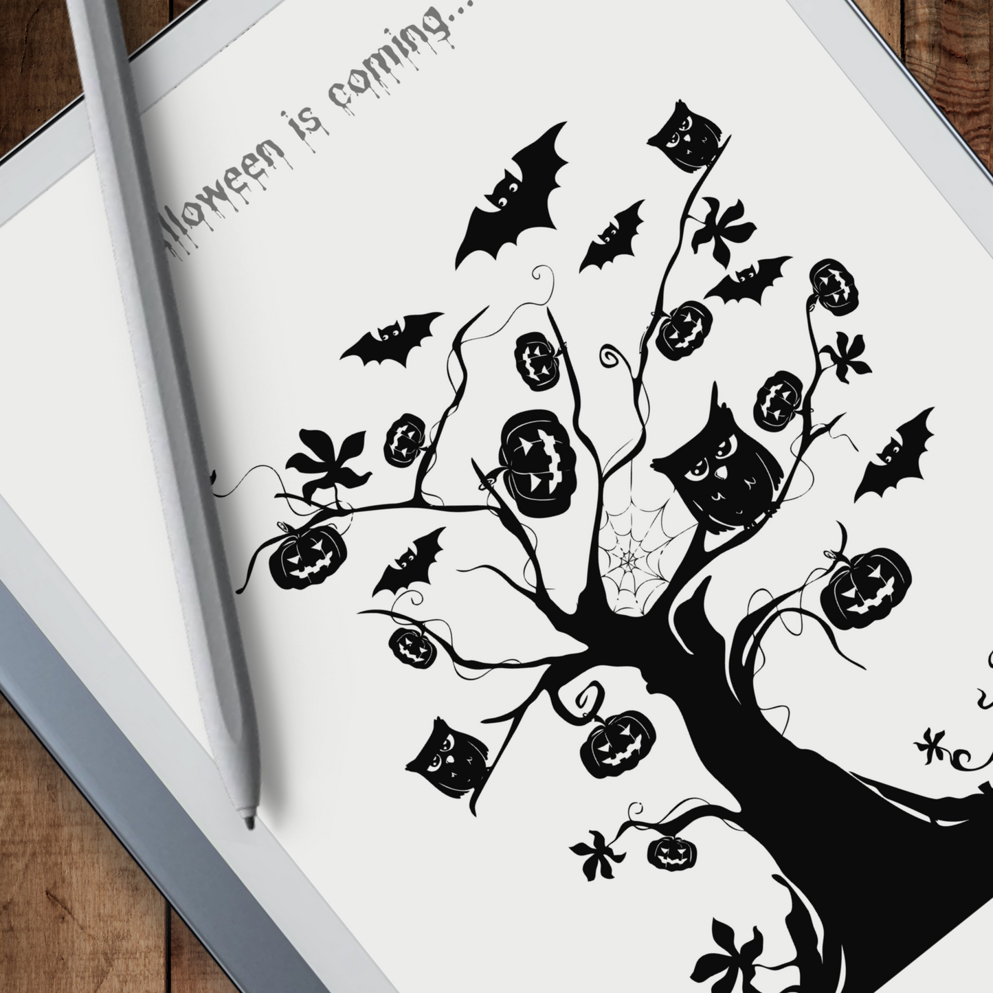 Remarkable 2 Halloween Spellbound Sleep Screen & Notebook Cover