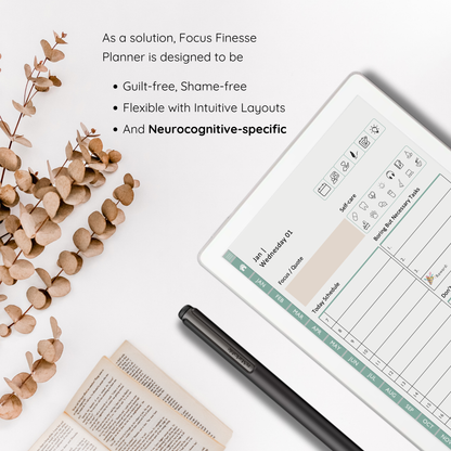 Remarkable Paper Pro Move Ultimate Planner for 2025 & 2026