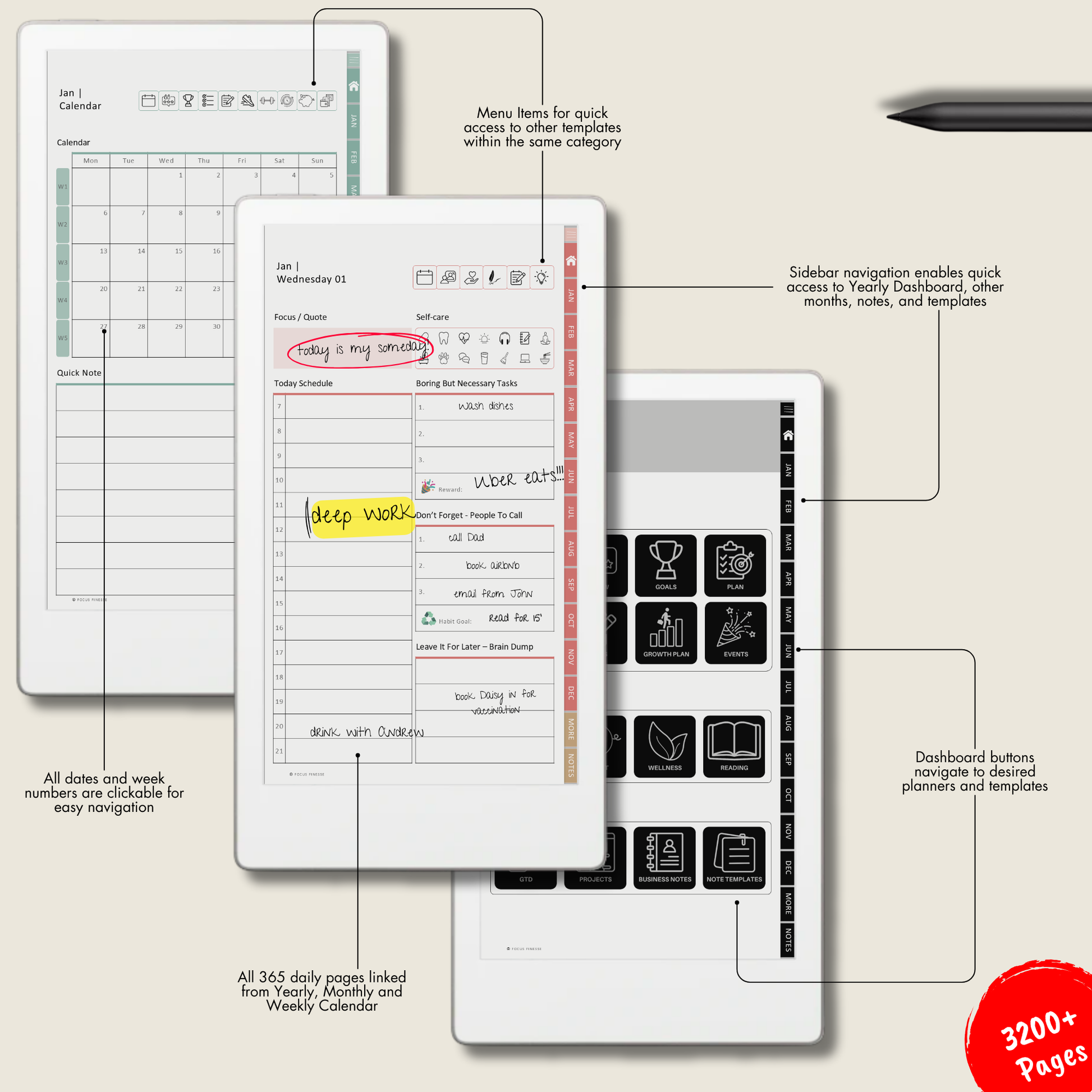 reMarkable Paper Pro Move planner template
reMarkable planner template
reMarkable Paper Pro planner
reMarkable Paper Pro Move templates
reMarkable digital planner
reMarkable planner PDF
reMarkable hyperlinked planner
reMarkable interactive planner
reMarkable undated planner
reMarkable daily planner
reMarkable weekly planner
reMarkable monthly planner
reMarkable yearly planner
reMarkable academic planner
reMarkable student planner
reMarkable productivity planner
reMarkable minimal planner