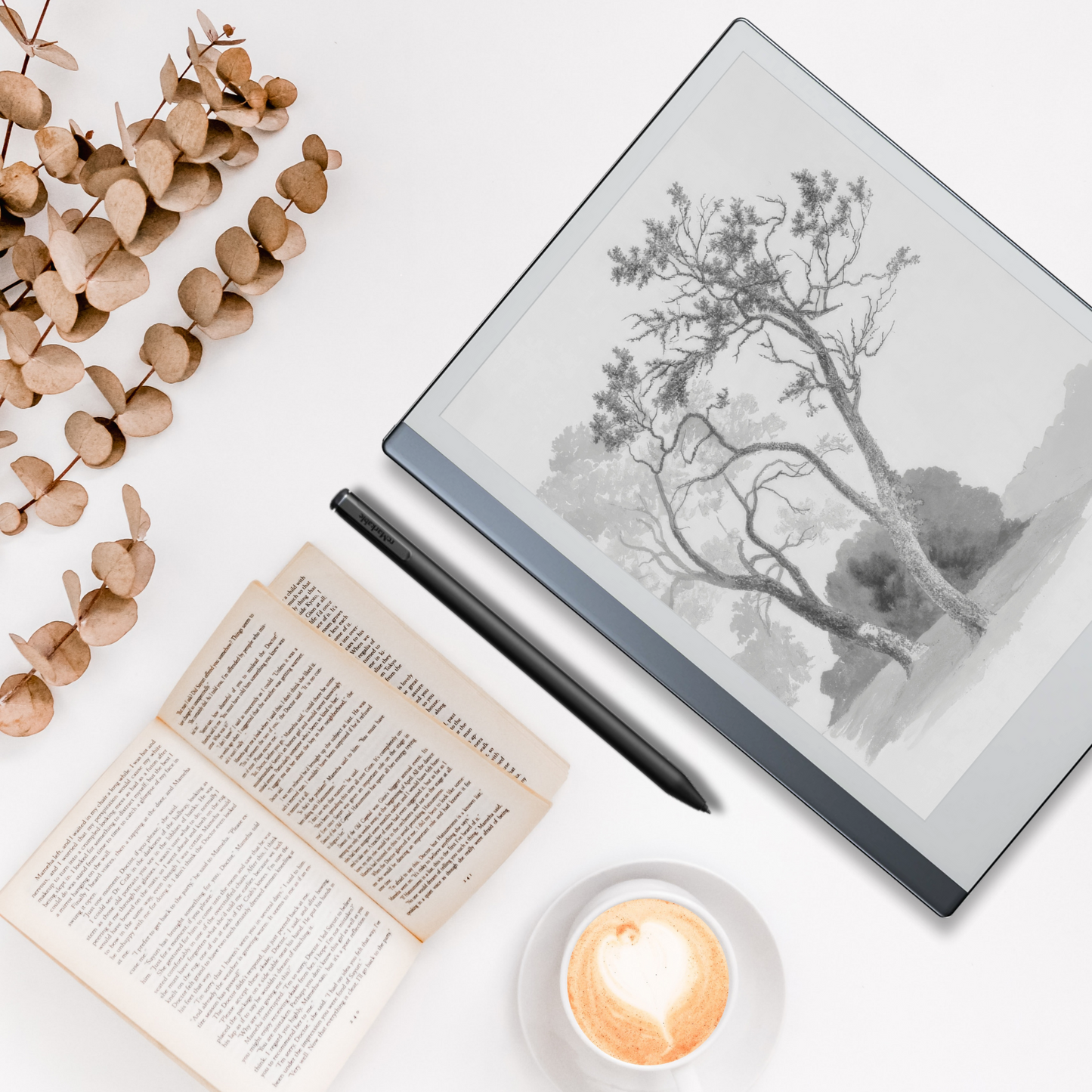 Remarkable 2 Sleep Screen & Notebook Cover Artwork - Orchard Trees