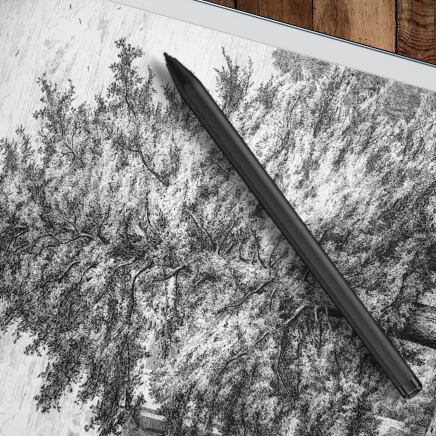 Remarkable 2 Sleep Screen & Notebook Cover Artwork - Artistic Foliage Drawings Created by Hand