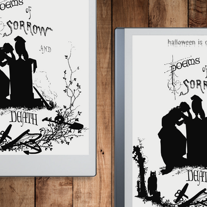 Remarkable 2 Halloween Cauldron Sleep Screen & Notebook Cover