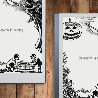 Remarkable 2 Halloween Mysterious Sleep Screen & Notebook Cover