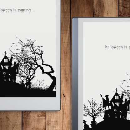 Remarkable 2 Halloween Ghastly Sleep Screen & Notebook Cover