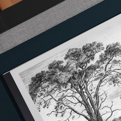 Remarkable 2 Sleep Screen & Notebook Cover Artwork - One-of-a-Kind Hand-Drawn Arboreal Artwork