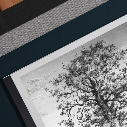 Remarkable 2 Sleep Screen & Notebook Cover Artwork - Imaginative Handcrafted Tree Depictions