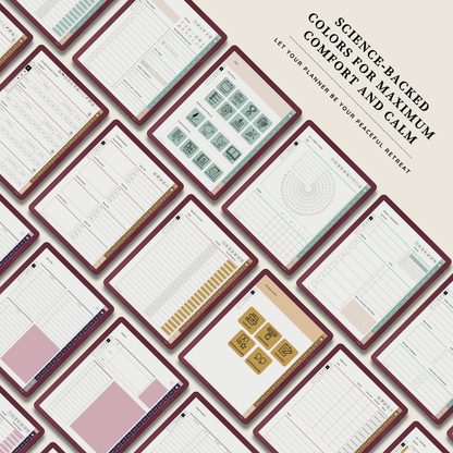 Kindle Scribe Colorsoft Template - Planner for 2026 & 2027