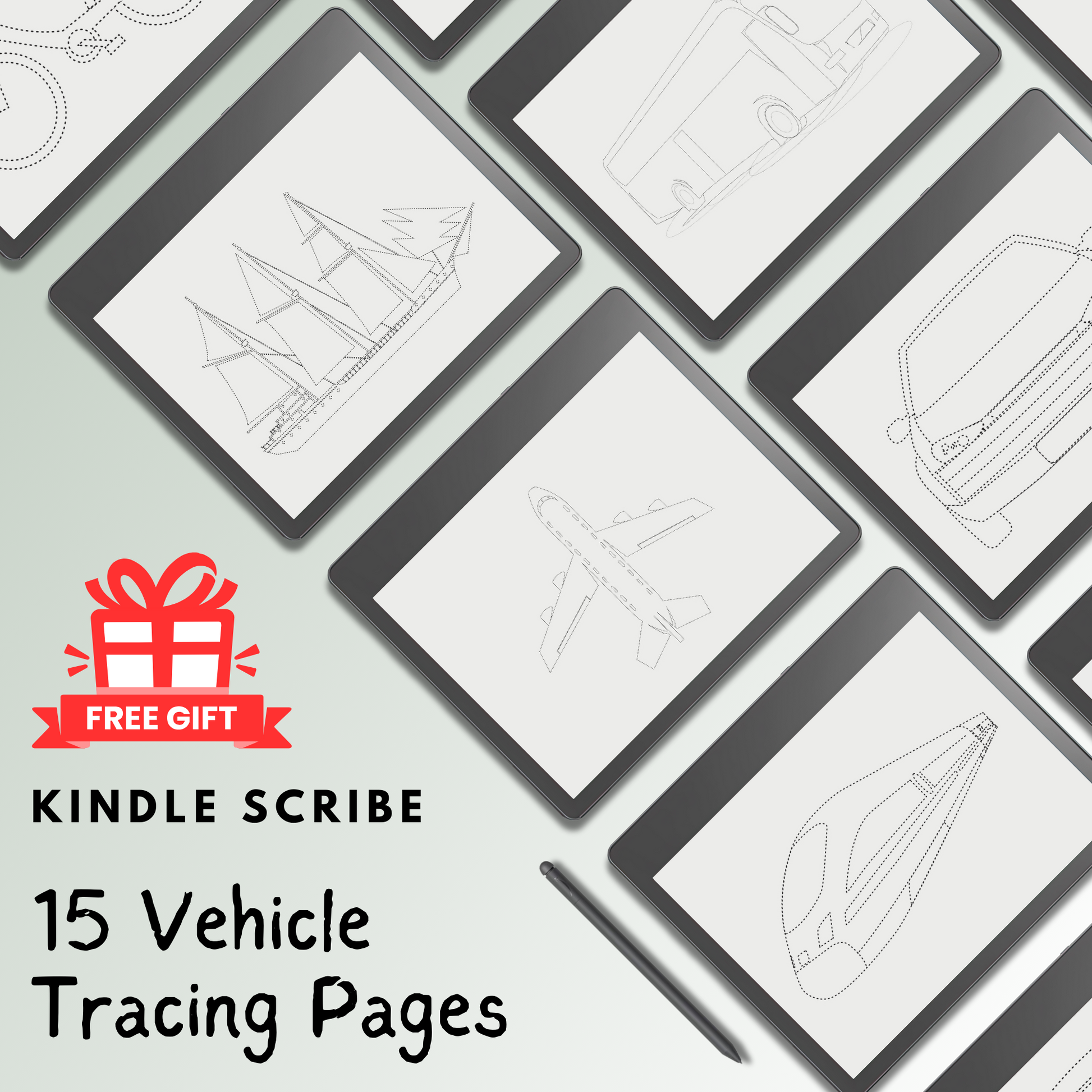 Kindle Scribe Handwriting Templates.