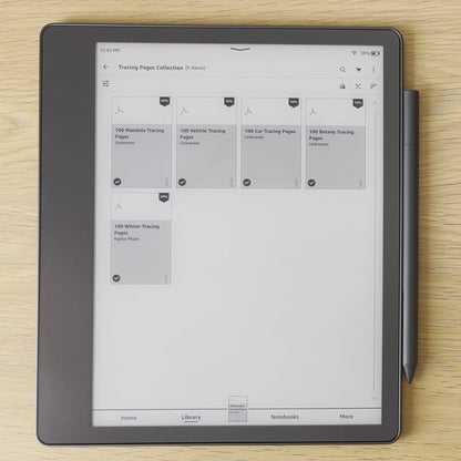 Kindle Scribe Tracing Templates.