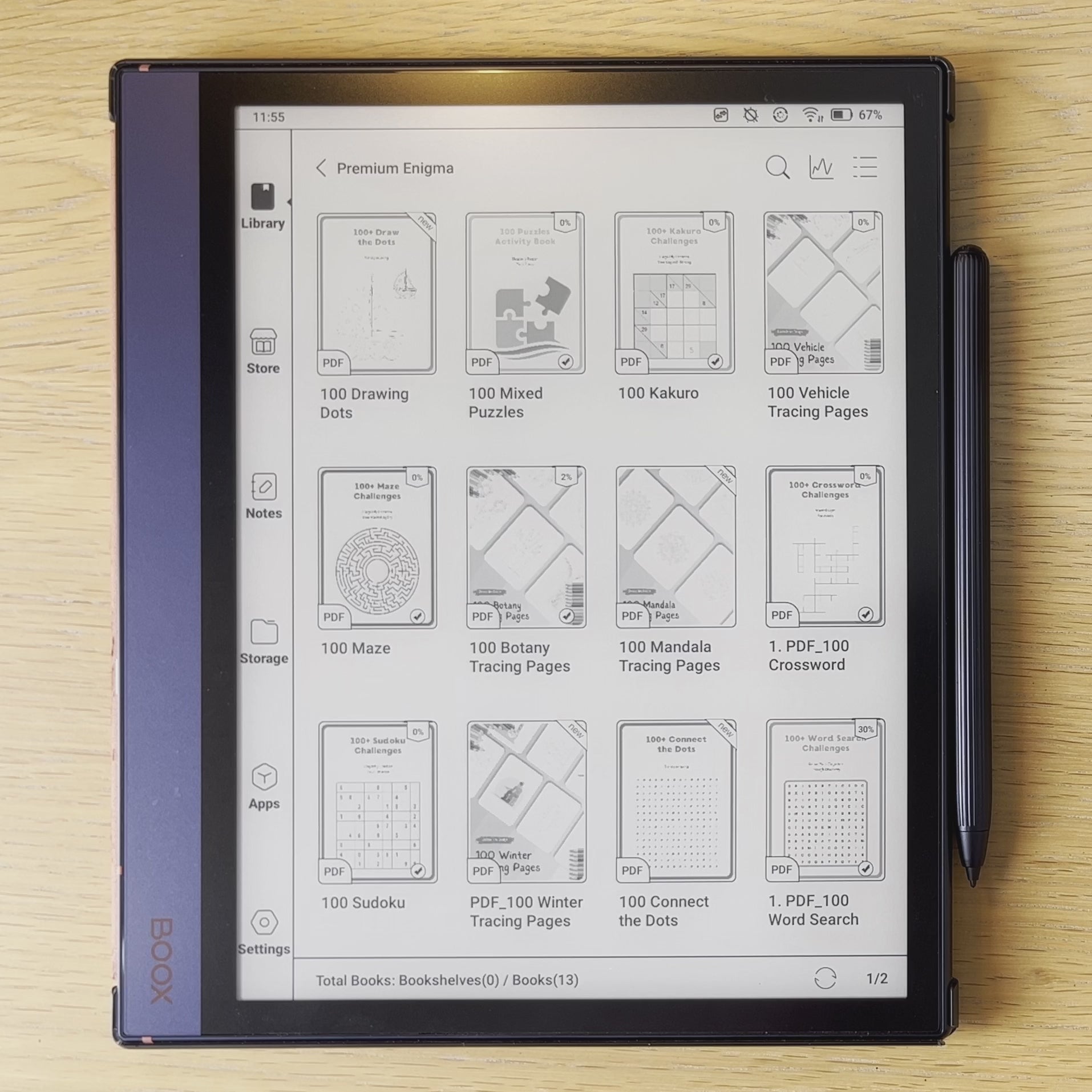 Onyx Boox PREMIUM Puzzle Bundle – E-Ink Elysium